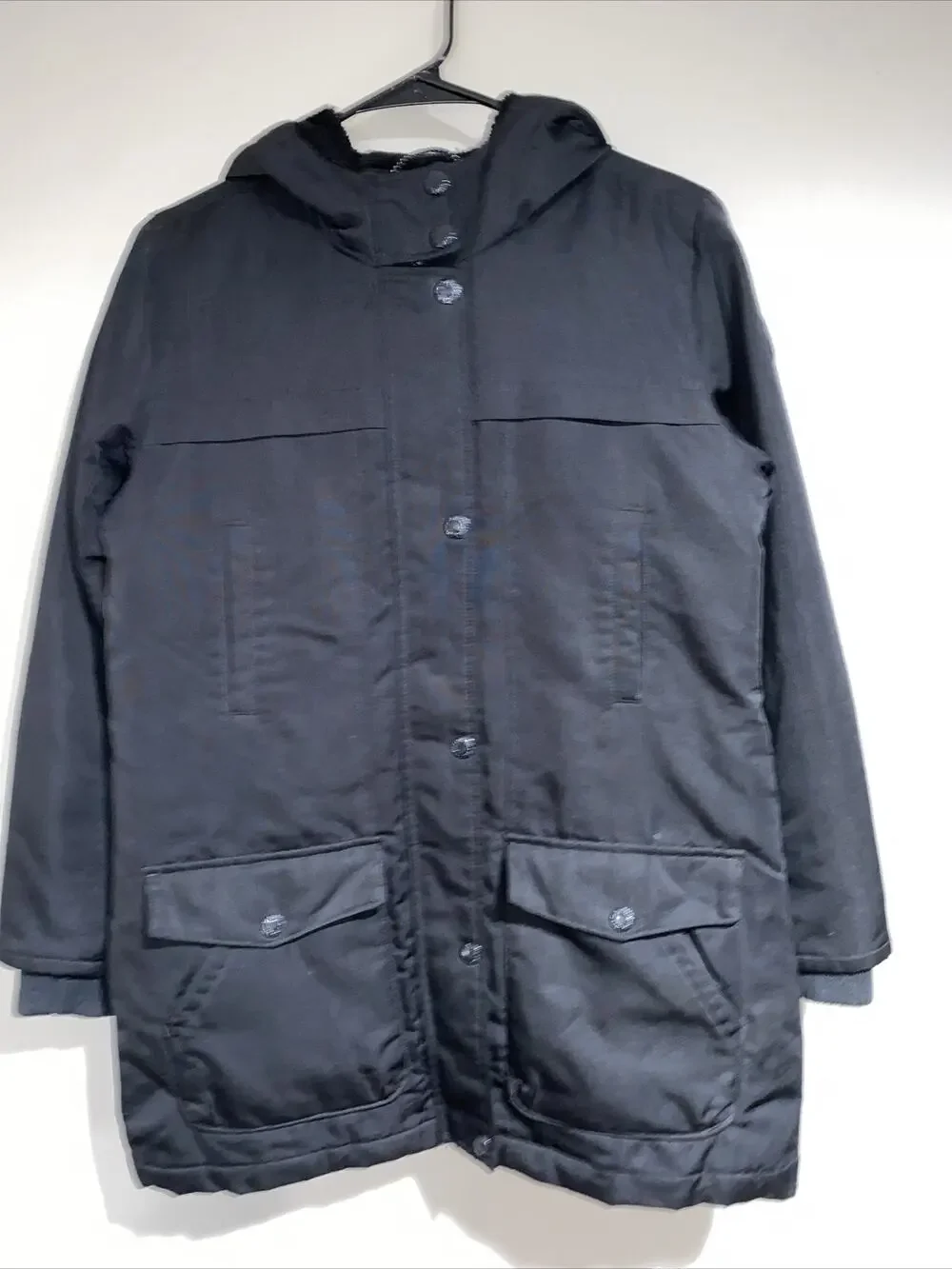 Gap Kids Black Cold Control Ultra Max Primaloft Winter Parka Jacket Coat Sz XXL